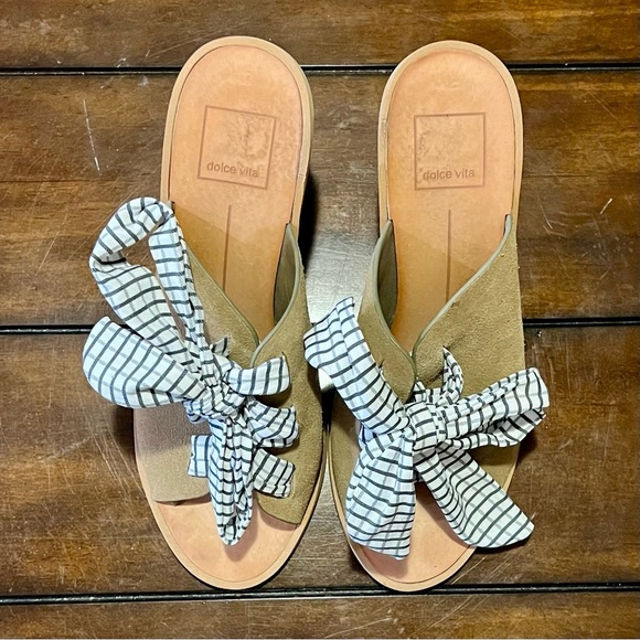 Dolce Vita Aleeya Leather Heeled Sandals - Size 8M - Picture 2 of 8